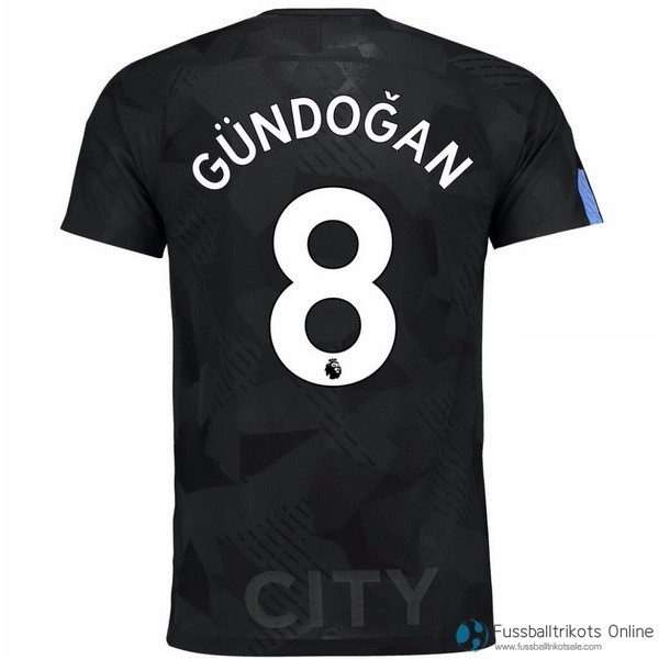 Manchester City Trikot Ausweich Gundogan 2017-18 Fussballtrikots Günstig